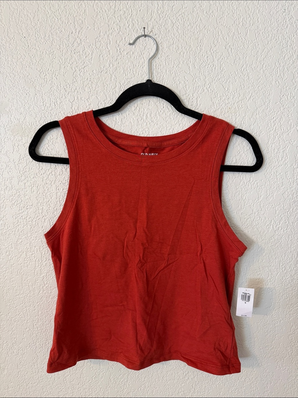 Everyday Sleeveless Red Tank Top